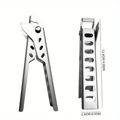 Outdoor Aluminum Alloy Tong for Camping Picnic and BBQ