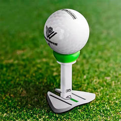 Adjustable Golf Double Tee Ball Holder - Assorted Colors