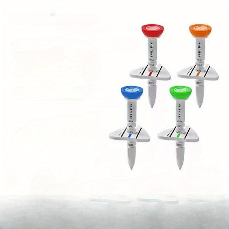 Adjustable Golf Double Tee Ball Holder - Assorted Colors