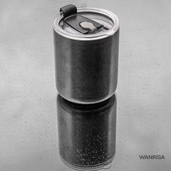 40oz Stainless Steel Water Cup with Lid, Snowflake Texture, Large Capacity