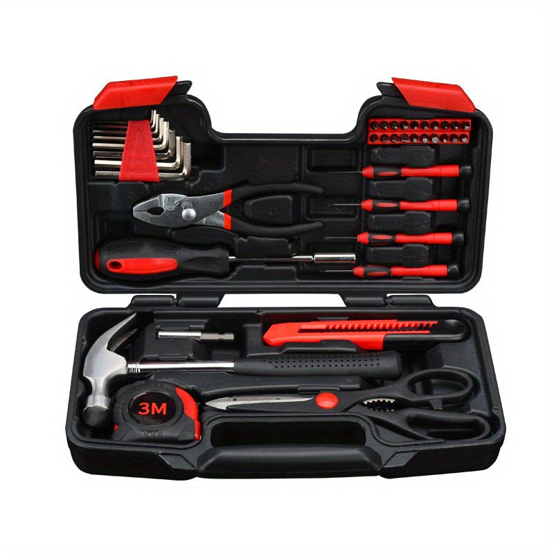 39pcs Metal Repair Tools Set Portable Hardware Combo Set