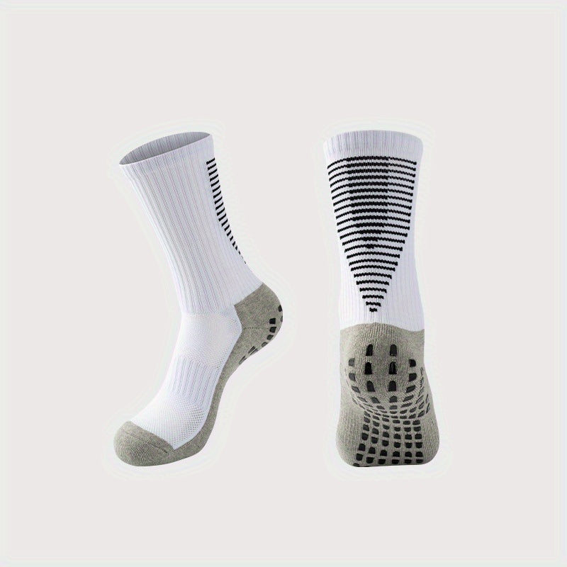 1pair Sports Socks Thickened Sweat Absorbing Breathable Socks