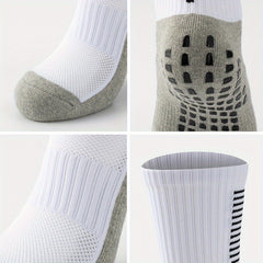 1pair Sports Socks Thickened Sweat Absorbing Breathable Socks