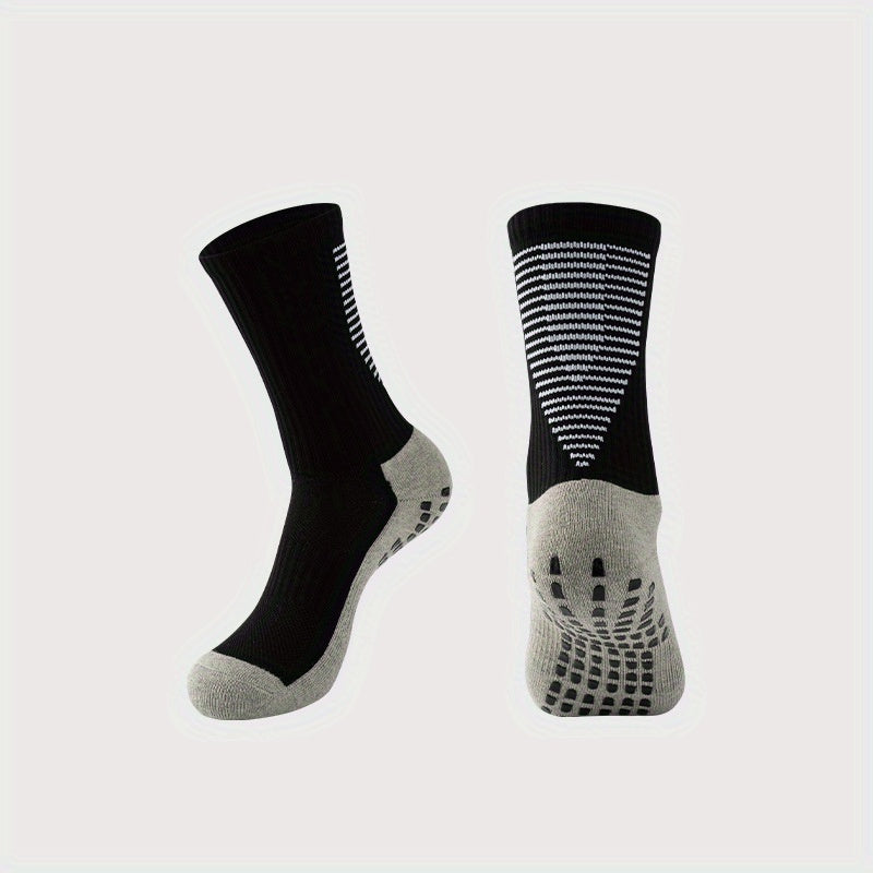 1pair Sports Socks Thickened Sweat Absorbing Breathable Socks