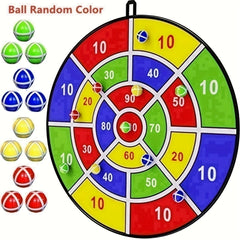 Set of 12 Sticky Balls Indoor Outdoor Fun Game