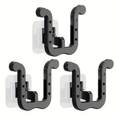 6pcs Wall Mounted Slipper Rack Self Adhesive Shoe Rack