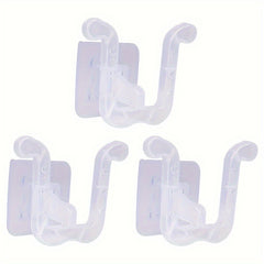 6pcs Wall Mounted Slipper Rack Self Adhesive Shoe Rack