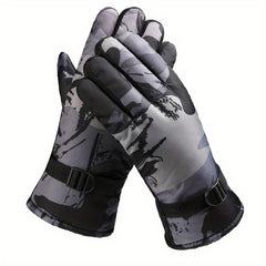 Men's Winter Skiing Gloves Windproof Waterproof