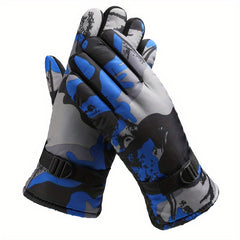 Men's Winter Skiing Gloves Windproof Waterproof