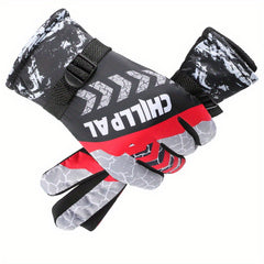 Winter Skiing Gloves Warm Waterproof Outdoor Sports Riding Gloves