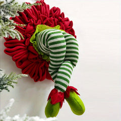Christmas Elf Leg Hanging Decor Plush Garland for Home Party