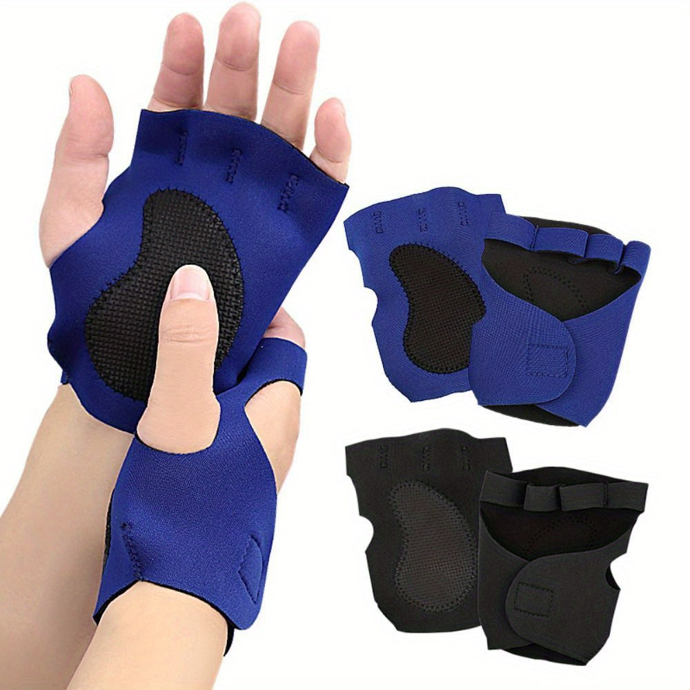 Fitness Gloves Sweat Absorbent Cycling Gloves Palm Protection Non-slip Gloves