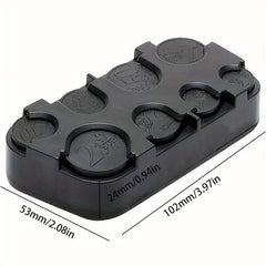 Compact Plastic Euro Coin Mini Dispenser Storage Box