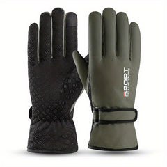 Warm Windproof Waterproof Skiing Gloves
