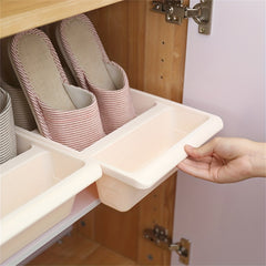 1pc Shoe Rack Dustproof Shoe Cabinet Shoes Storage Rack For School Dormitory