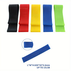 Latex Yoga Resistance Rope Fitness Stretching Tension Belt