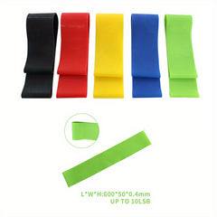 Latex Yoga Resistance Rope Fitness Stretching Tension Belt