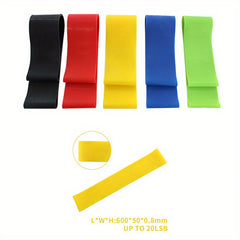 Latex Yoga Resistance Rope Fitness Stretching Tension Belt