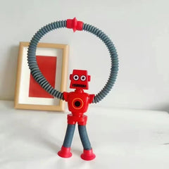 Stretching Tube Giraffe Puzzle Pressure Relief Toy Cartoon Sucker