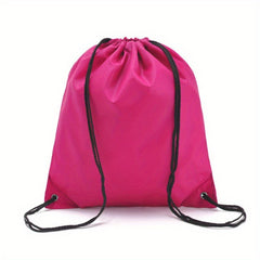 Waterproof Nylon Storage Bags Drawstring Backpack For Travel Shoes