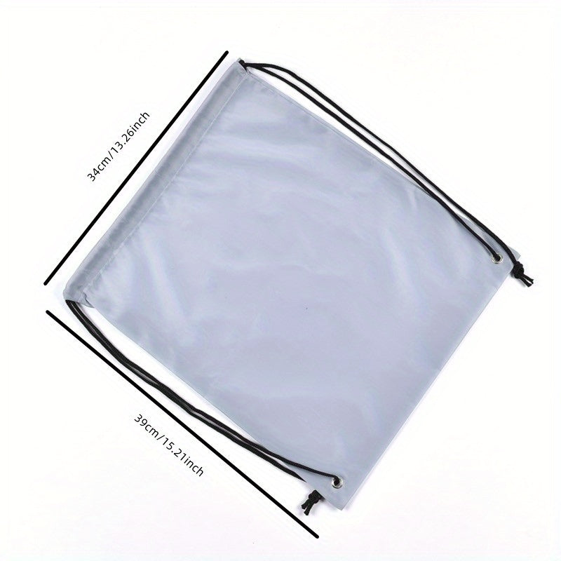 Waterproof Nylon Storage Bags Drawstring Backpack For Travel Shoes