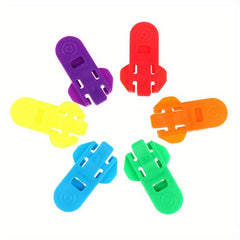 6pcs Handheld Can Opener Dustproof Insectproof Kitchen Utensils for Camping