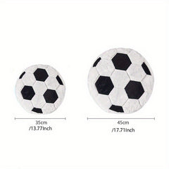 Football Sports Pillow Fluffy Soft Pillow Home Decoration Plush Pillow