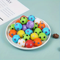 20Pcs Mini Fidget Spinner Soccer Balls - Fun Party Favors