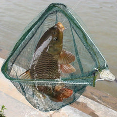Foldable Fishing Net Lightweight Portable With Aluminum Alloy Long Handle