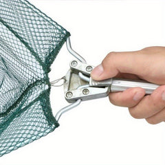Foldable Fishing Net Lightweight Portable With Aluminum Alloy Long Handle