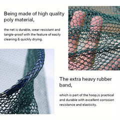 Foldable Fishing Net Lightweight Portable With Aluminum Alloy Long Handle
