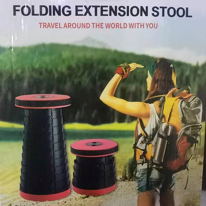 Portable Telescopic Stool for Outdoor Fishing Camping
