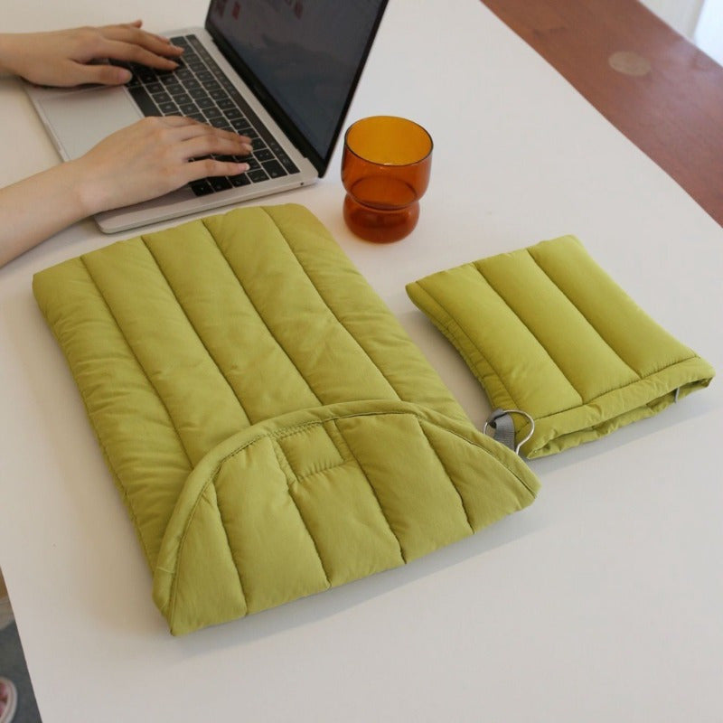 Space Cotton Embroidery Computer Bag Lightweight Protective Cover