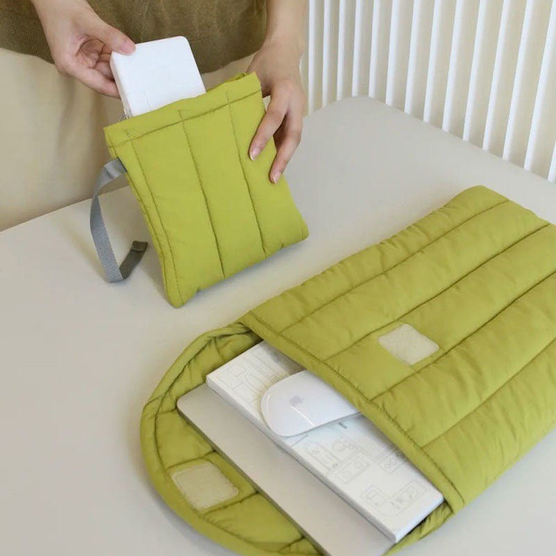 Space Cotton Embroidery Computer Bag Lightweight Protective Cover