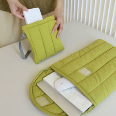 Space Cotton Embroidery Computer Bag Lightweight Protective Cover
