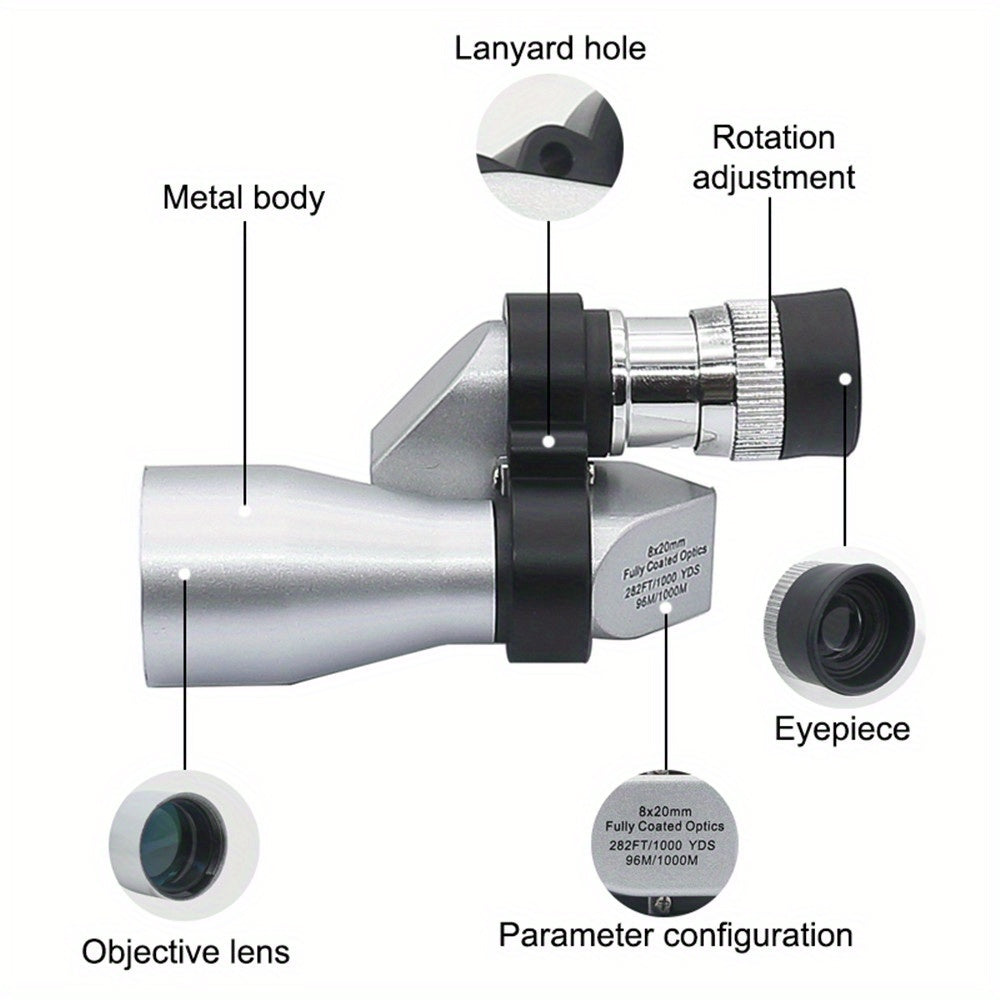 Mini Monocular Telescope 8x Magnification