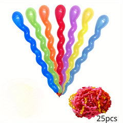 Long Fried Dough Twists Spiral Balloon Wedding Room Decoration