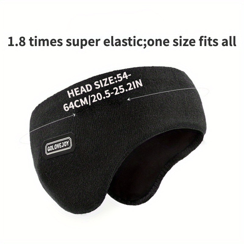 2pcs Windproof Double layer Ski Earmuffs Ear Covers - Unisex Ear Protection