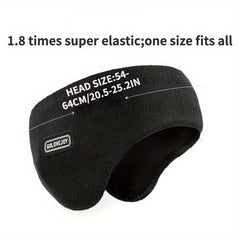 2pcs Windproof Double layer Ski Earmuffs Ear Covers - Unisex Ear Protection