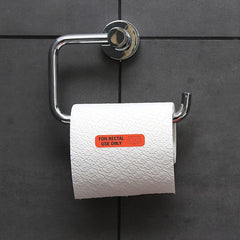 Red Waterproof Stickers For Rectal Fun