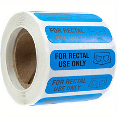 Red Waterproof Stickers For Rectal Fun