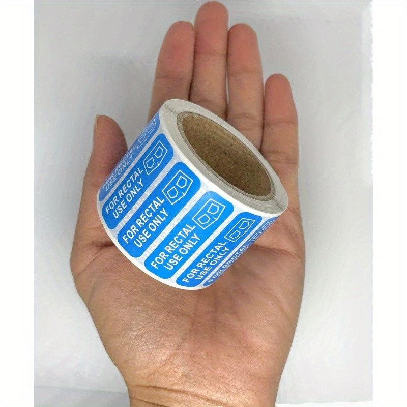 Red Waterproof Stickers For Rectal Fun