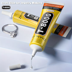 T 8000 Transparent Glue Repair Elastic Glue Plastic Rubber Shoes Jewelry Glue