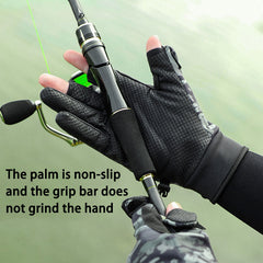 Winter Fishing Gloves Anti-slip Wear-resistant Windproof Gloves