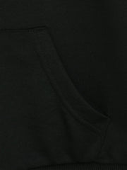 Creative Letter Print Hoodies With Pocket Girls Comfy Hooded Pullover