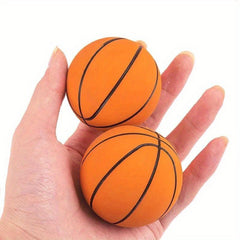 6 68 Cm Ultra High Elasticity Mini Rubber Basketball Hollow Elastic Ball Toy