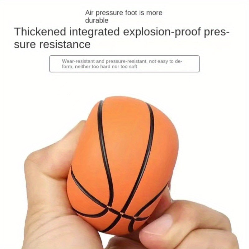 6 68 Cm Ultra High Elasticity Mini Rubber Basketball Hollow Elastic Ball Toy