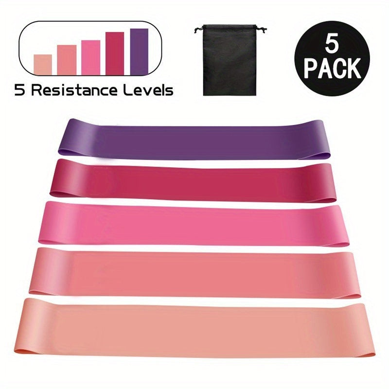Latex Yoga Resistance Band for Hip Lifting