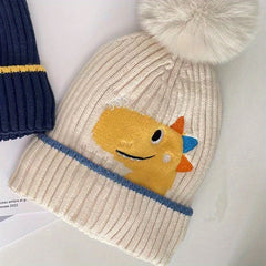 Kids Knitted Hat for Winter Warmth