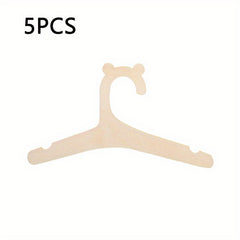 Wooden Bear Kids Hanger for Clothing Stores